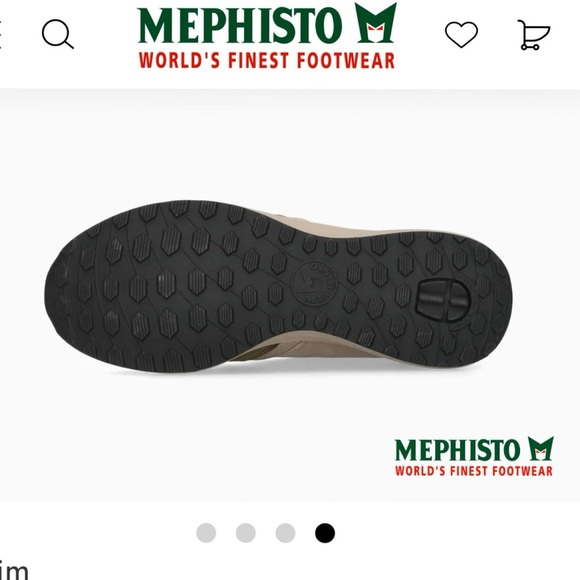 Mephisto Kim Sneakers in Loden $279 Size 7 LIKE NEW - Picture 3 of 7
